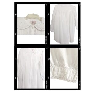 Garden Gallery Cottage Core Romantic Lacy Boho Top